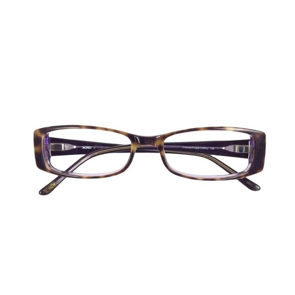 XOXO Eyeglasses Frames Foxy Tortoise Purple Flex Hinge 52 17 135 - Picture 6 of 8
